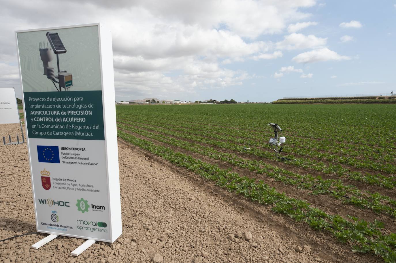 Fotos: Más de 200 sondas controlan el riego para reducir el impacto en el Mar Menor