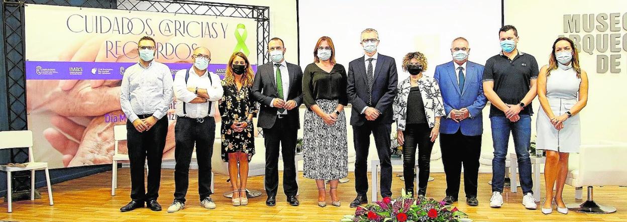 La consejera de Política Social, Isabel Franco, y el consejero de Salud, Juan José Pedreño, estuvieron presentes en el acto de celebración. 
