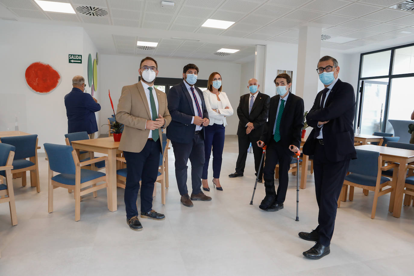 Fotos: Poncemar abre su centro de día para ancianos en el campus universitario de Lorca