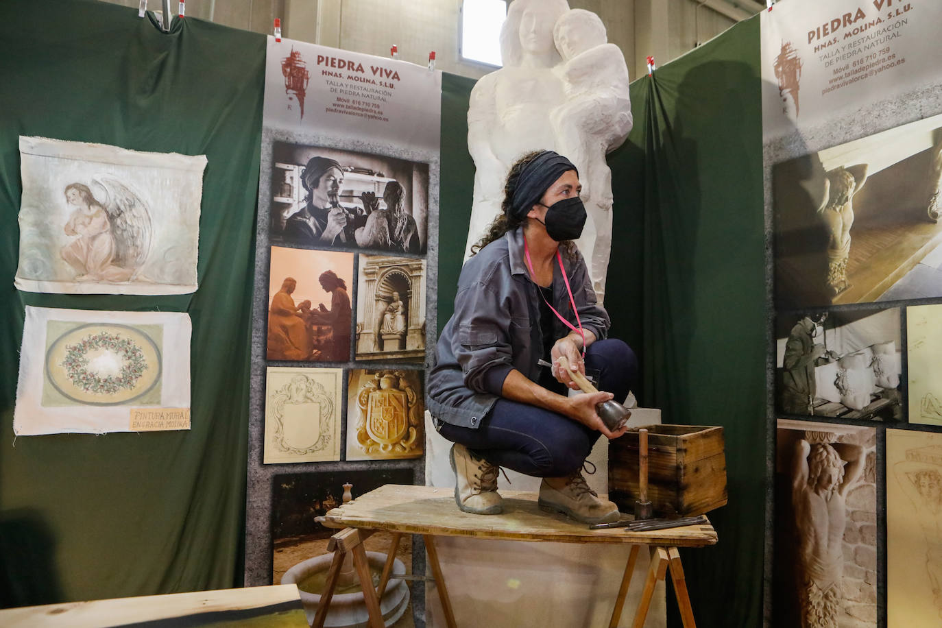 Fotos: La Feria de Artesanía de la Región reabre sus puertas en Lorca tras un año de paréntesis por la Covid