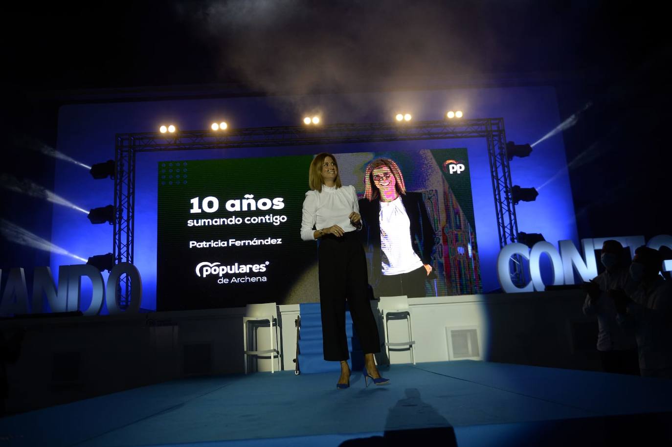 Fotos: La vieja guardia del PP da impulso a la figura política de Patricia Hernández