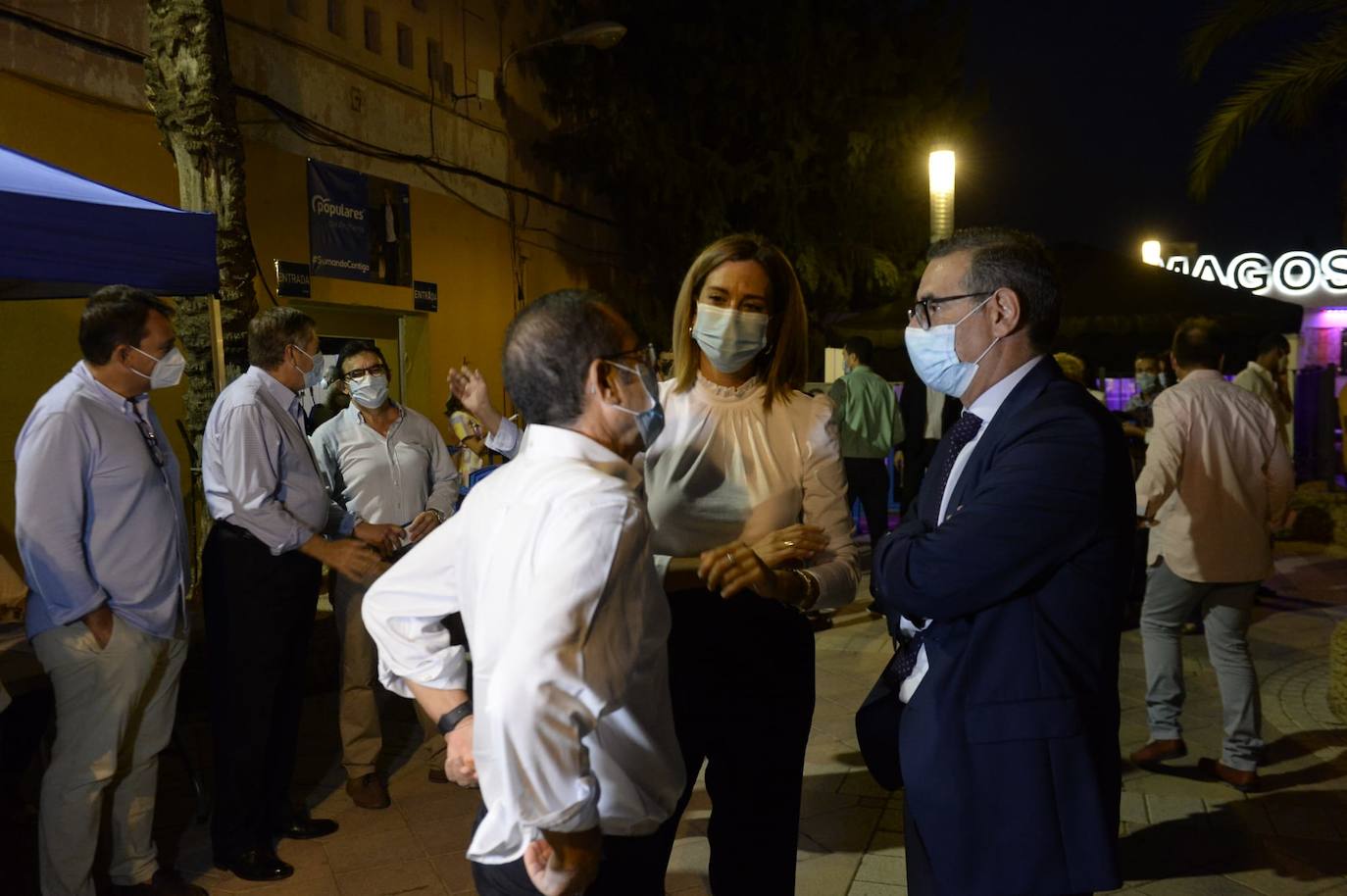 Fotos: La vieja guardia del PP da impulso a la figura política de Patricia Hernández
