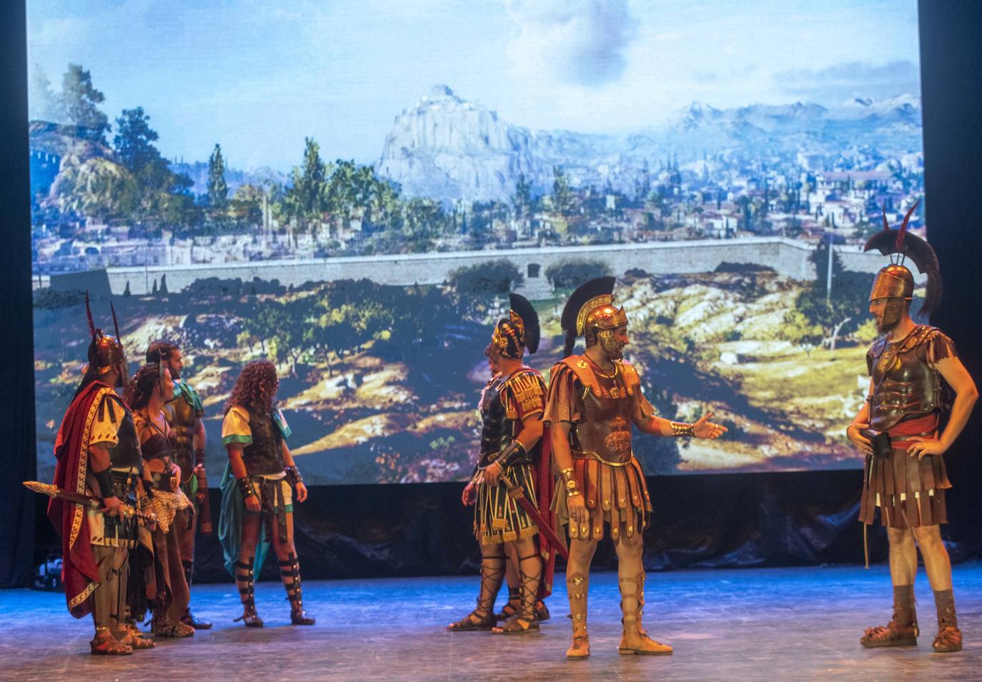 Fotos: Batalla de Qart Hadasht de Carthagineses y Romanos 2021