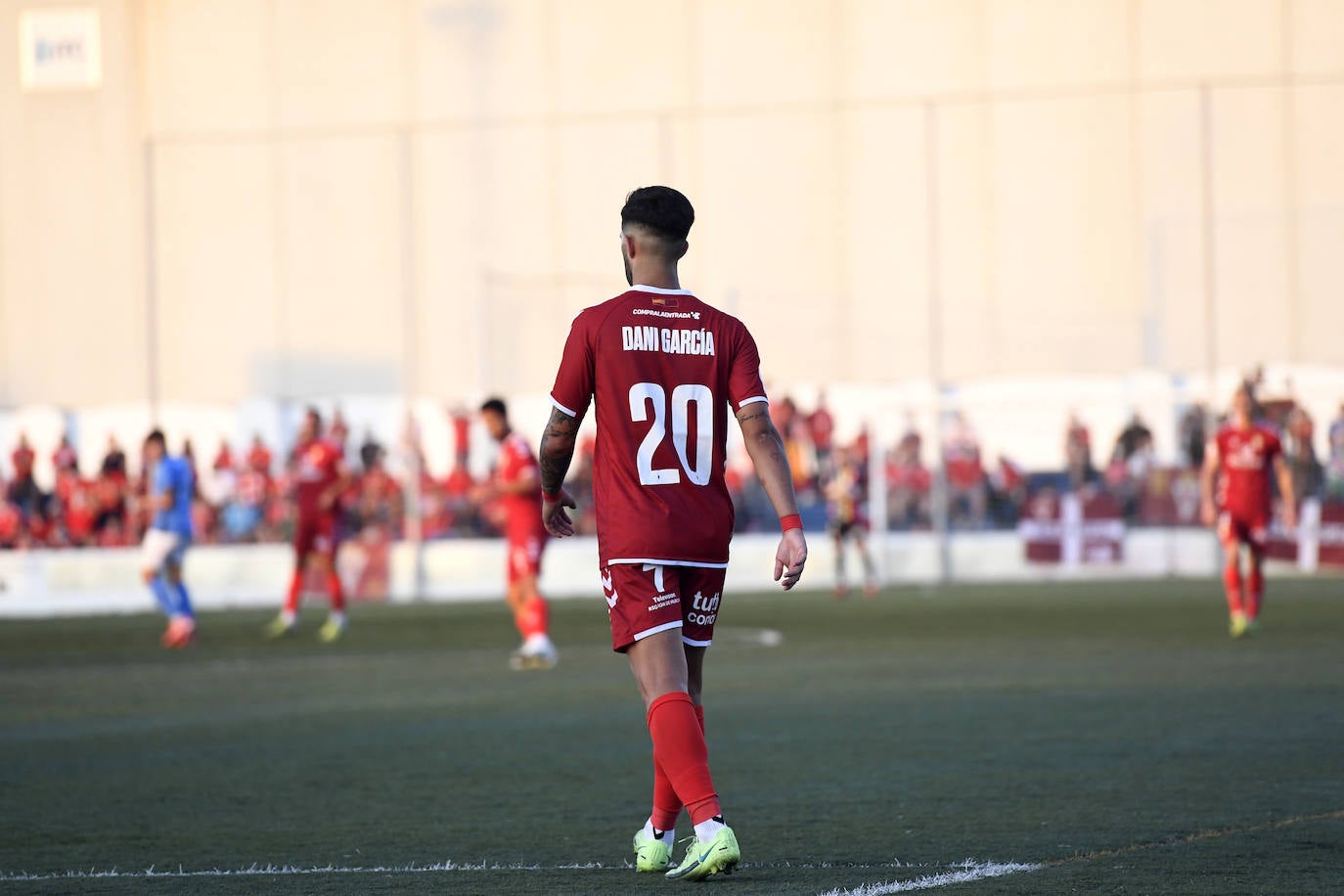 Los jugadores del Mar Menor celebrando el gol de la victoria.