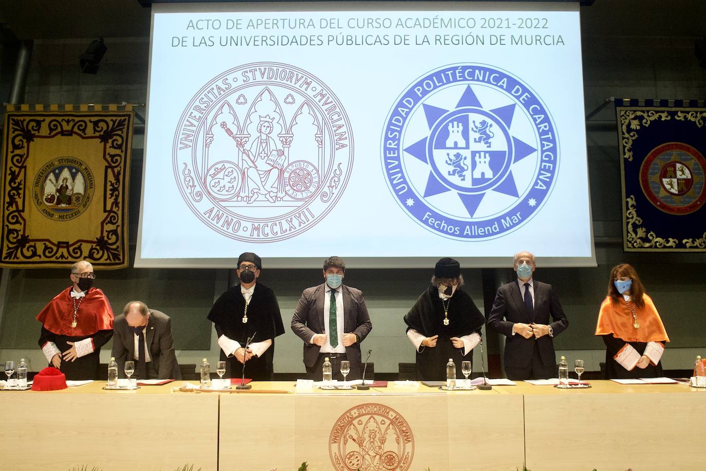 Fotos: Inauguración del curso académico de las universidades de la Región