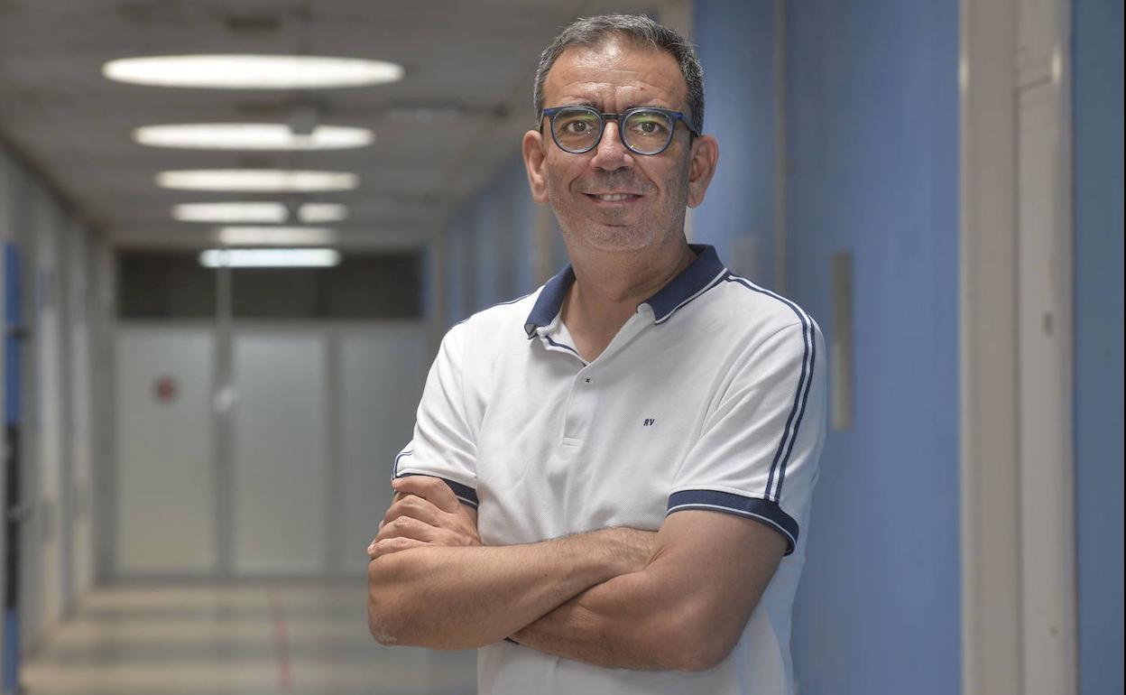 José Manuel López Nicolás, en el Campus de Espinardo, en una foto de archivo.