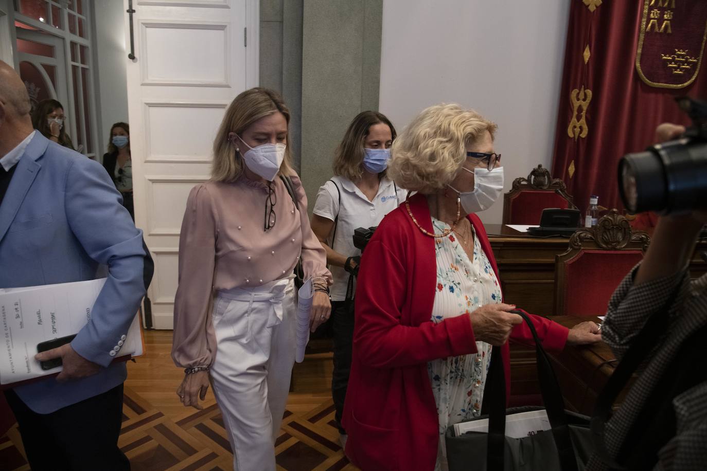 Fotos: Pleno del Ayuntamiento de Cartagena del 30 de septiembre de 2021