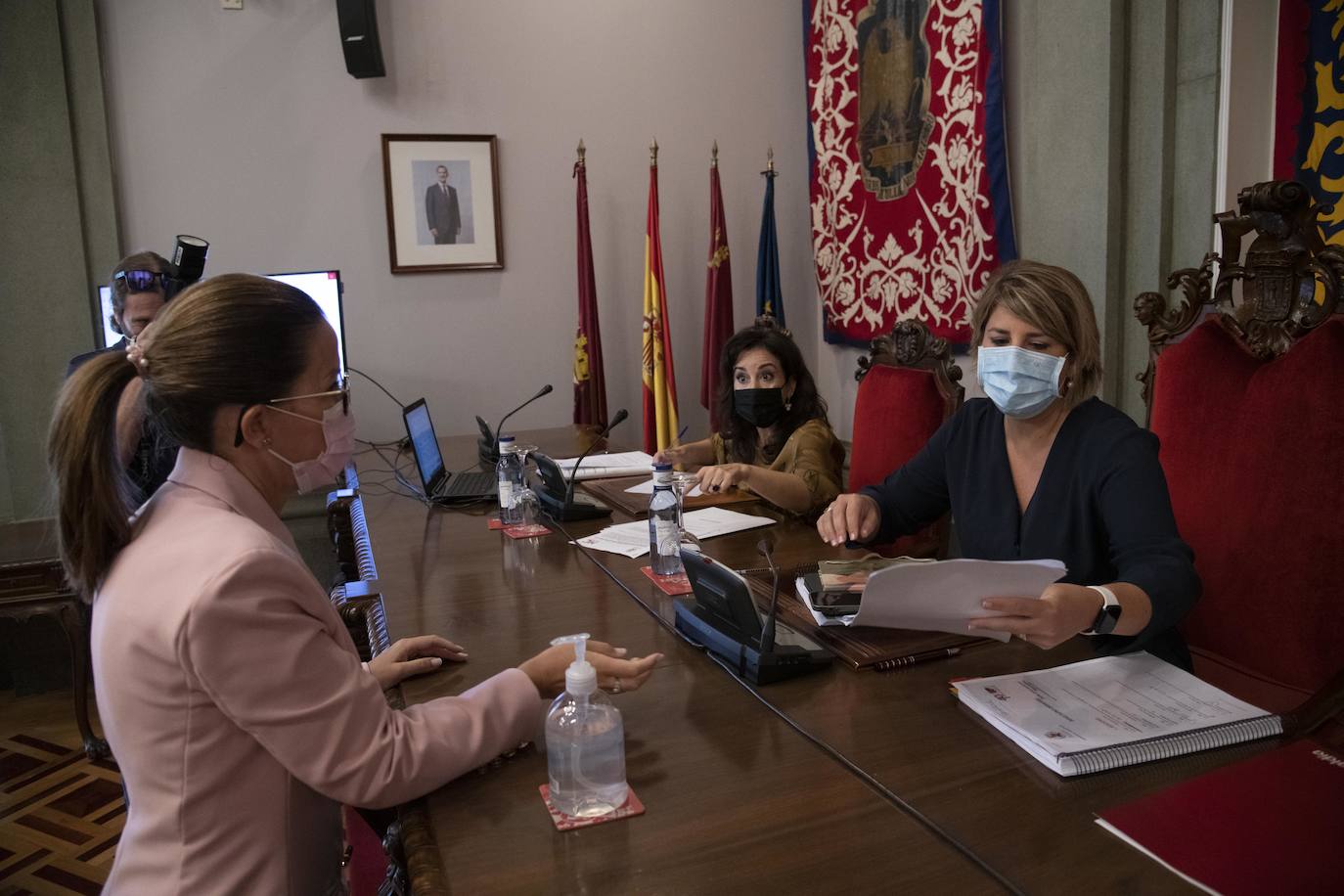 Fotos: Pleno del Ayuntamiento de Cartagena del 30 de septiembre de 2021