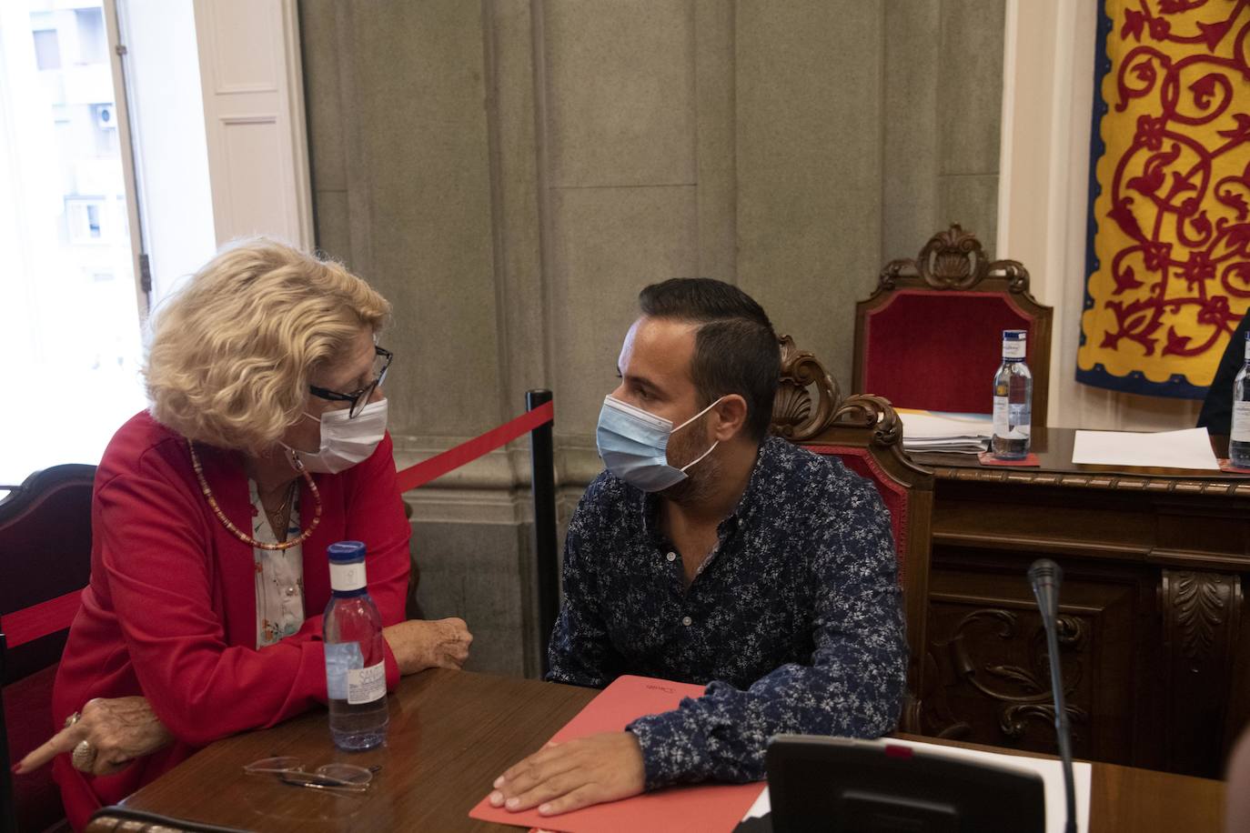 Fotos: Pleno del Ayuntamiento de Cartagena del 30 de septiembre de 2021