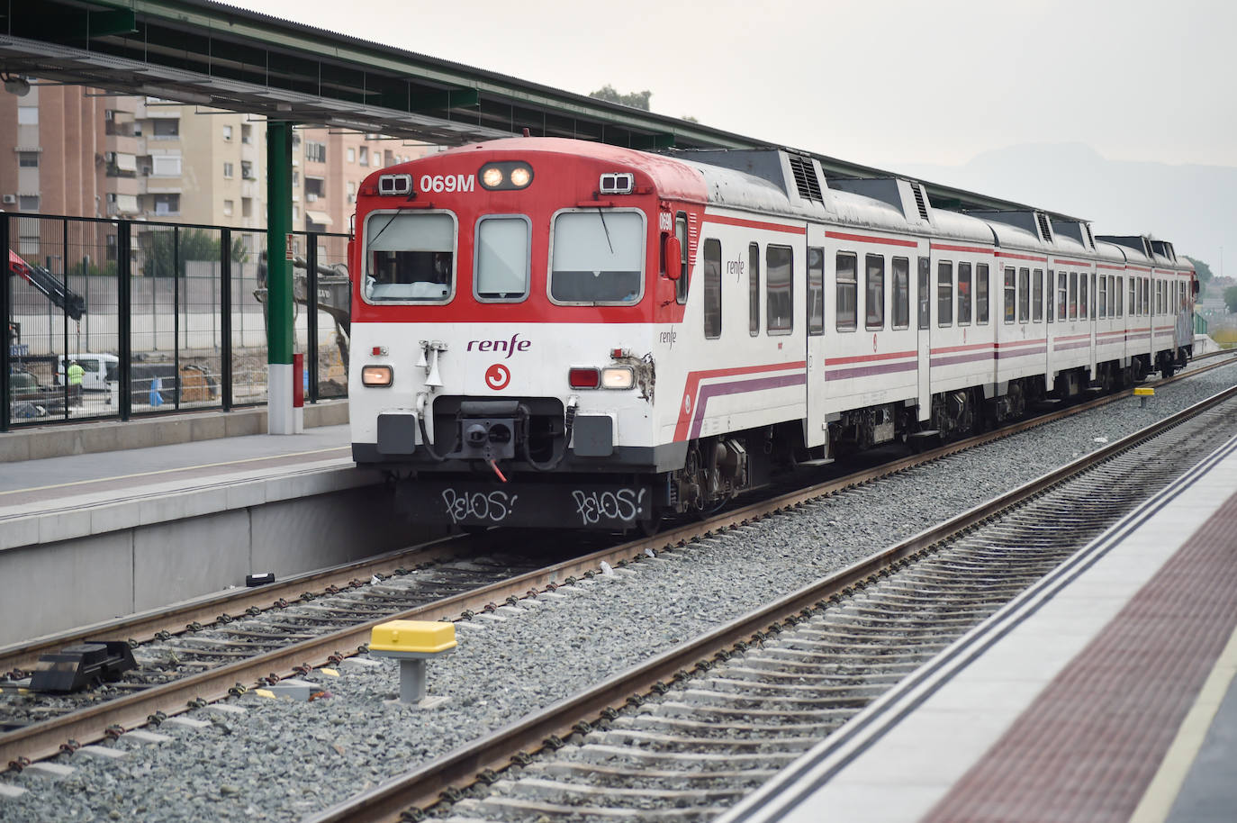 Fotos: Cerrojazo ferroviario en la Región