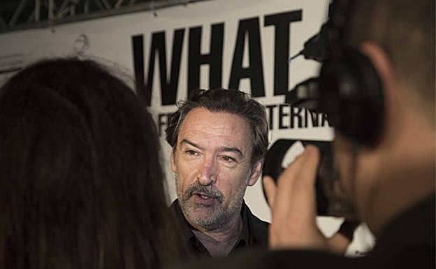 Ginés García Millán, homenajeado en el FICC en 2018. 