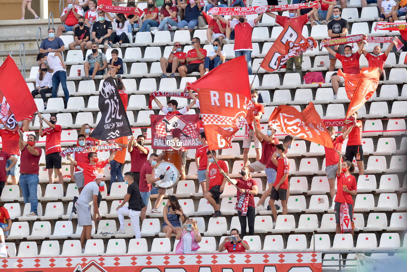 Fotos: La victoria del Real Murcia ante el Alzira, en imágenes