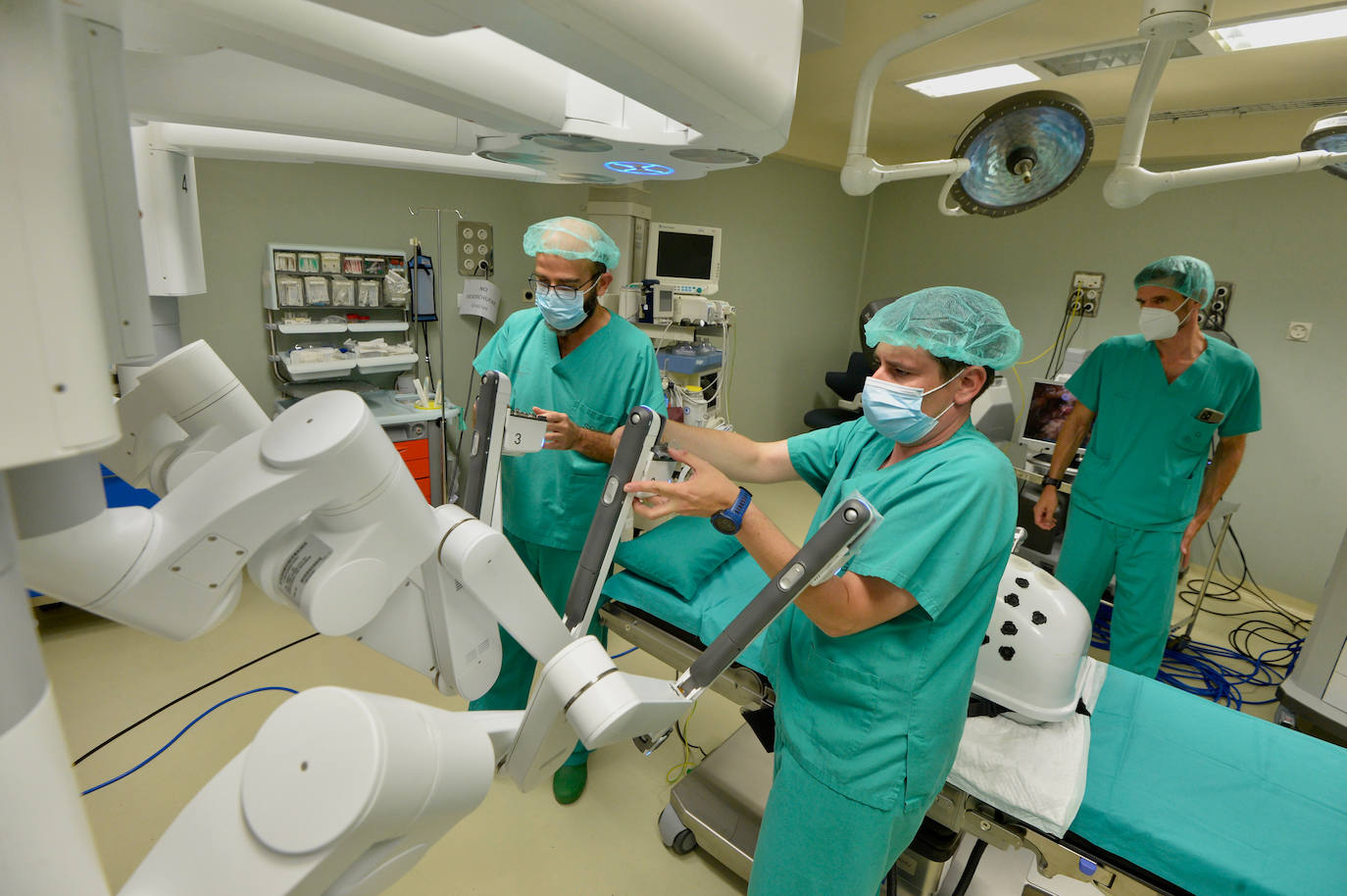 Fotos: Un robot en el quirófano