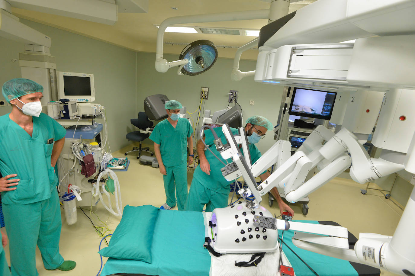 Fotos: Un robot en el quirófano