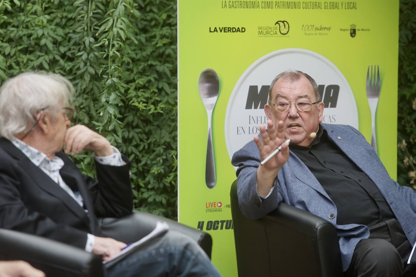 Fotos: Tercer encuentro del ciclo &#039;El territorio en el plato. Influencias históricas en los hábitos alimentarios de los murcianos: un viaje alrededor del mundo&#039;