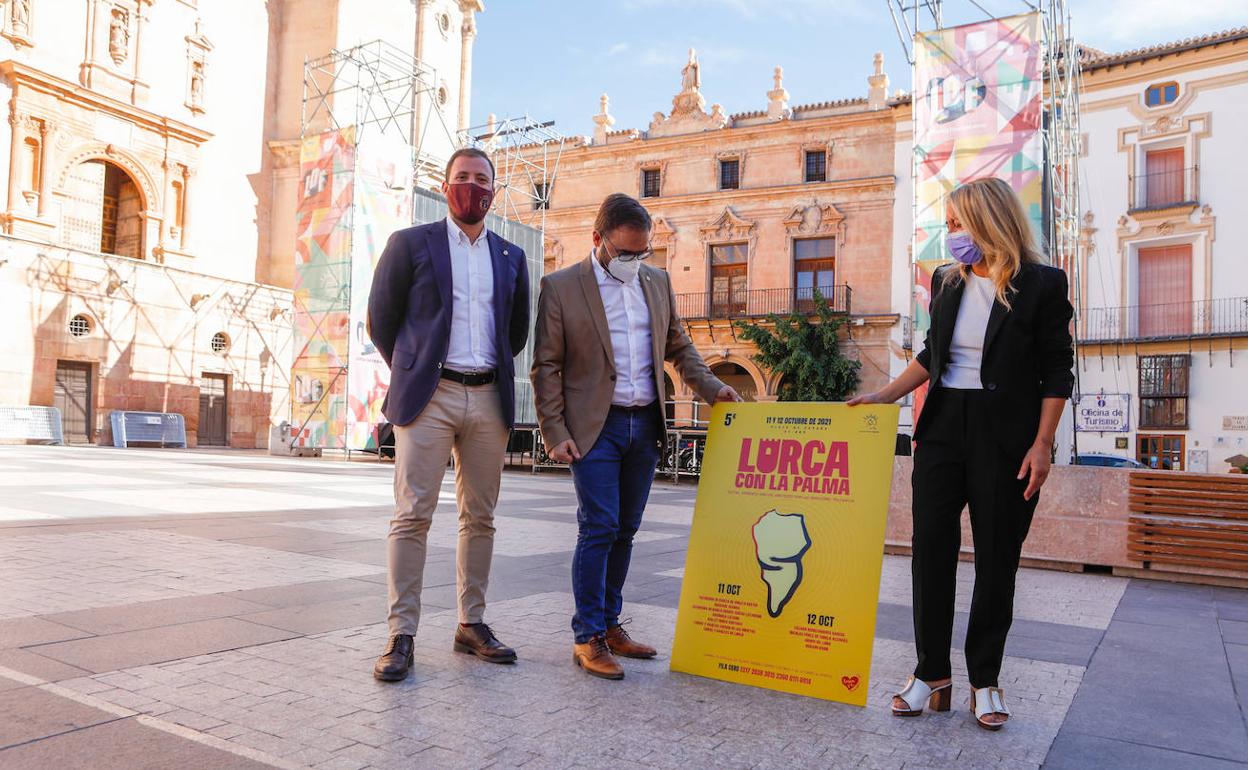 Presentación de los conciertos solidarios por La Palma. 