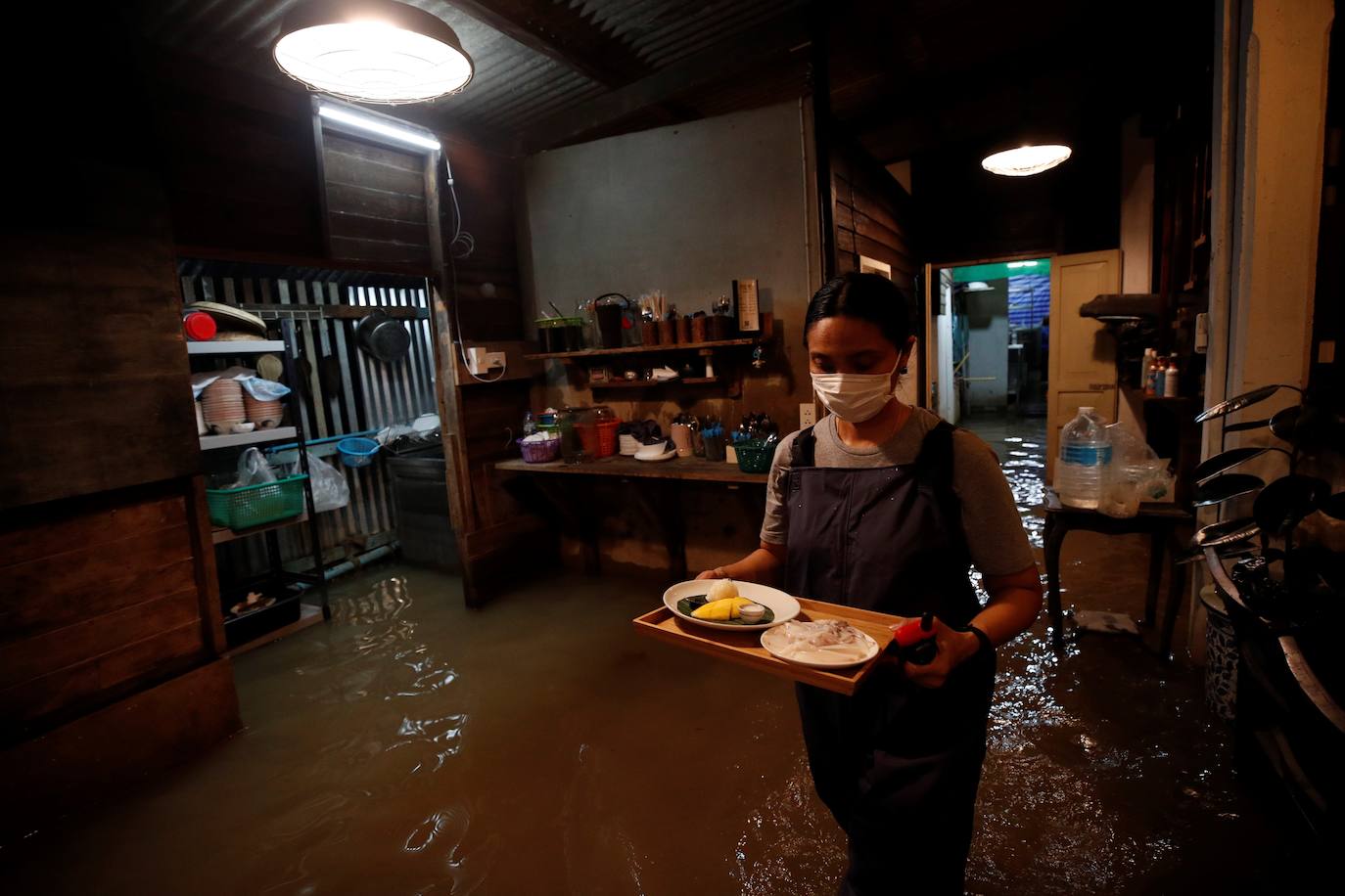 Fotos: Cena pasada por agua
