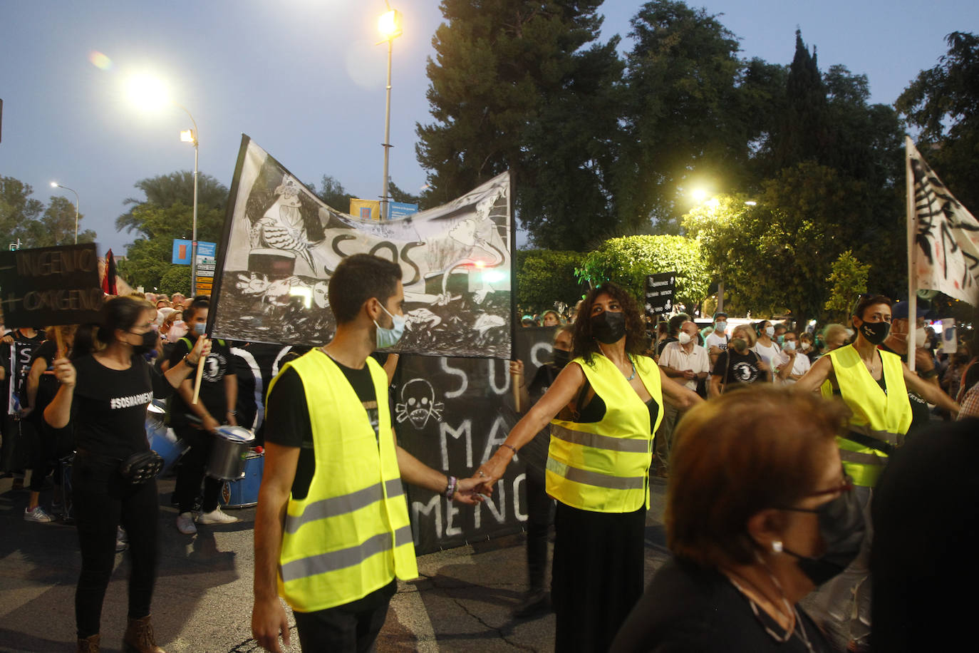 Fotos: Las imágenes de la manifestación en defensa del Mar Menor en Murcia