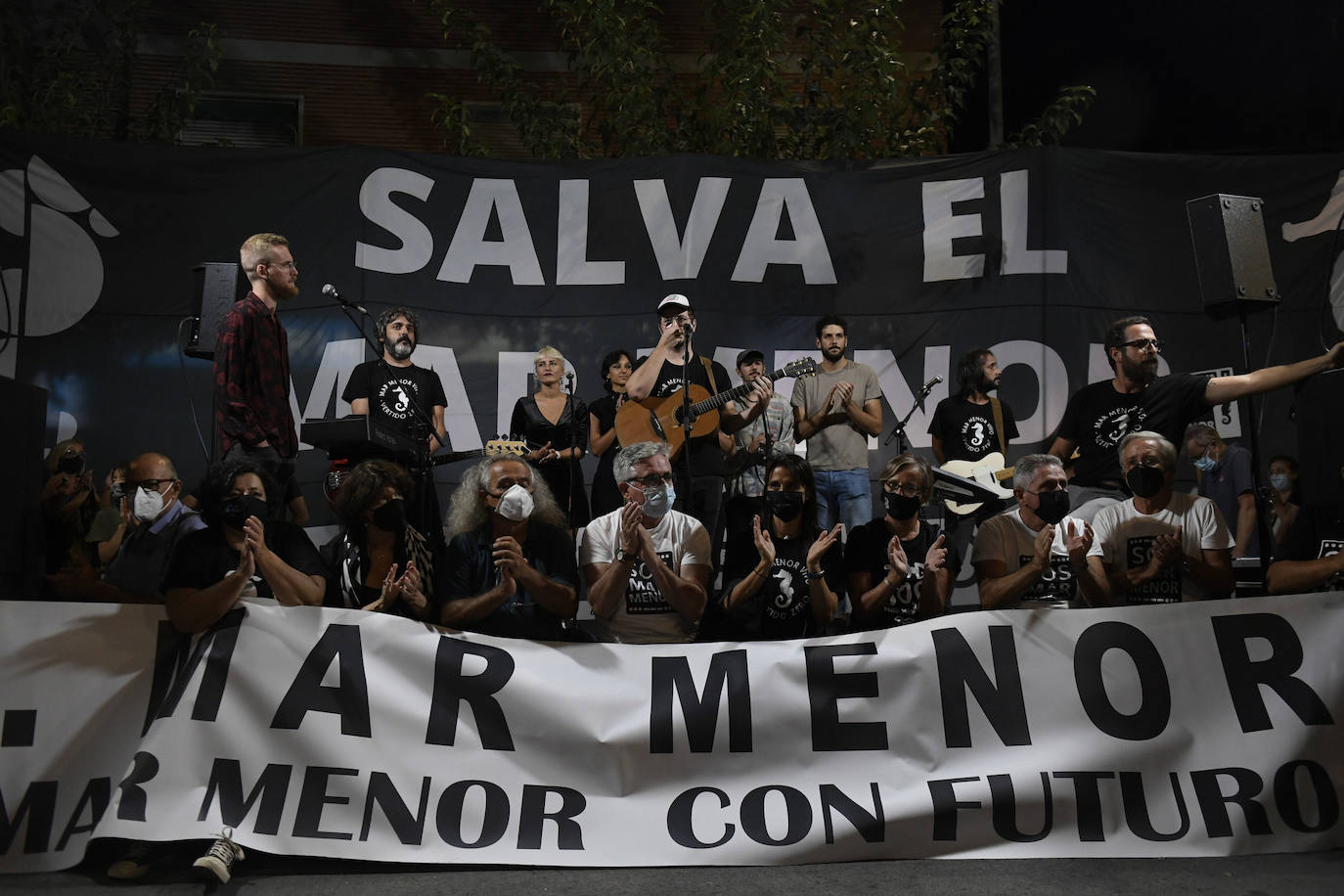 Fotos: Las imágenes de la manifestación en defensa del Mar Menor en Murcia