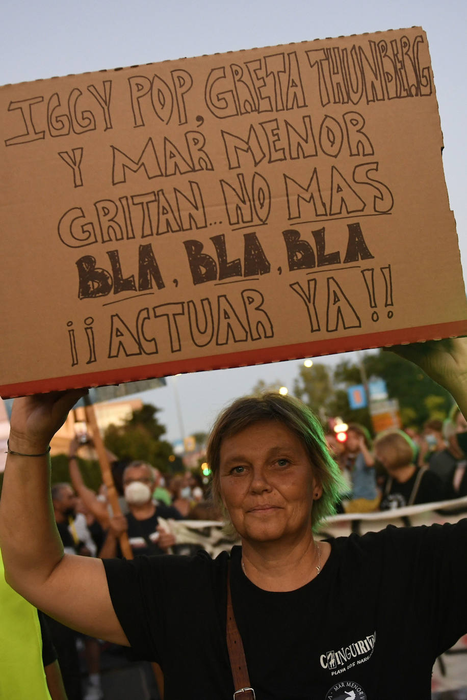 Fotos: Las imágenes de la manifestación en defensa del Mar Menor en Murcia