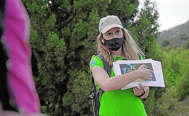 Charla para agentes implicados en la red Inherit en Calblanque.