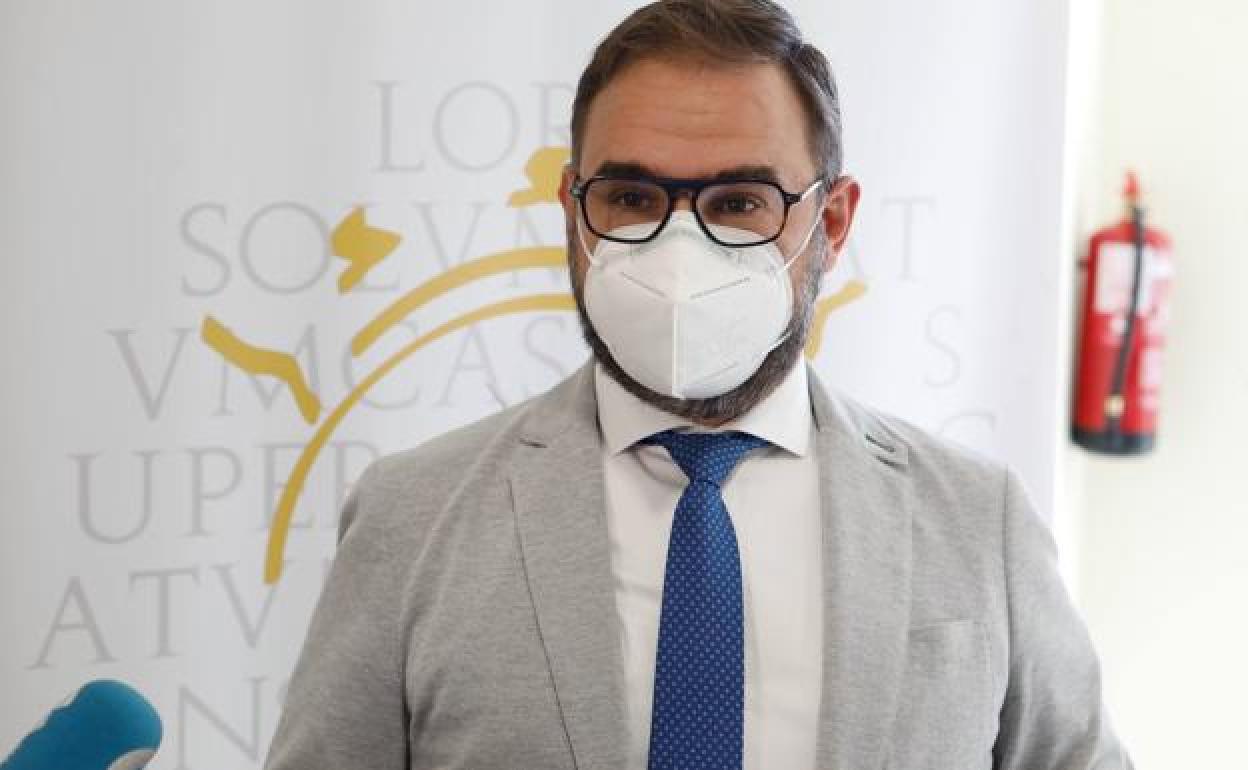 El alcalde de Lorca, Diego José Mateos, en una imagen de archivo.