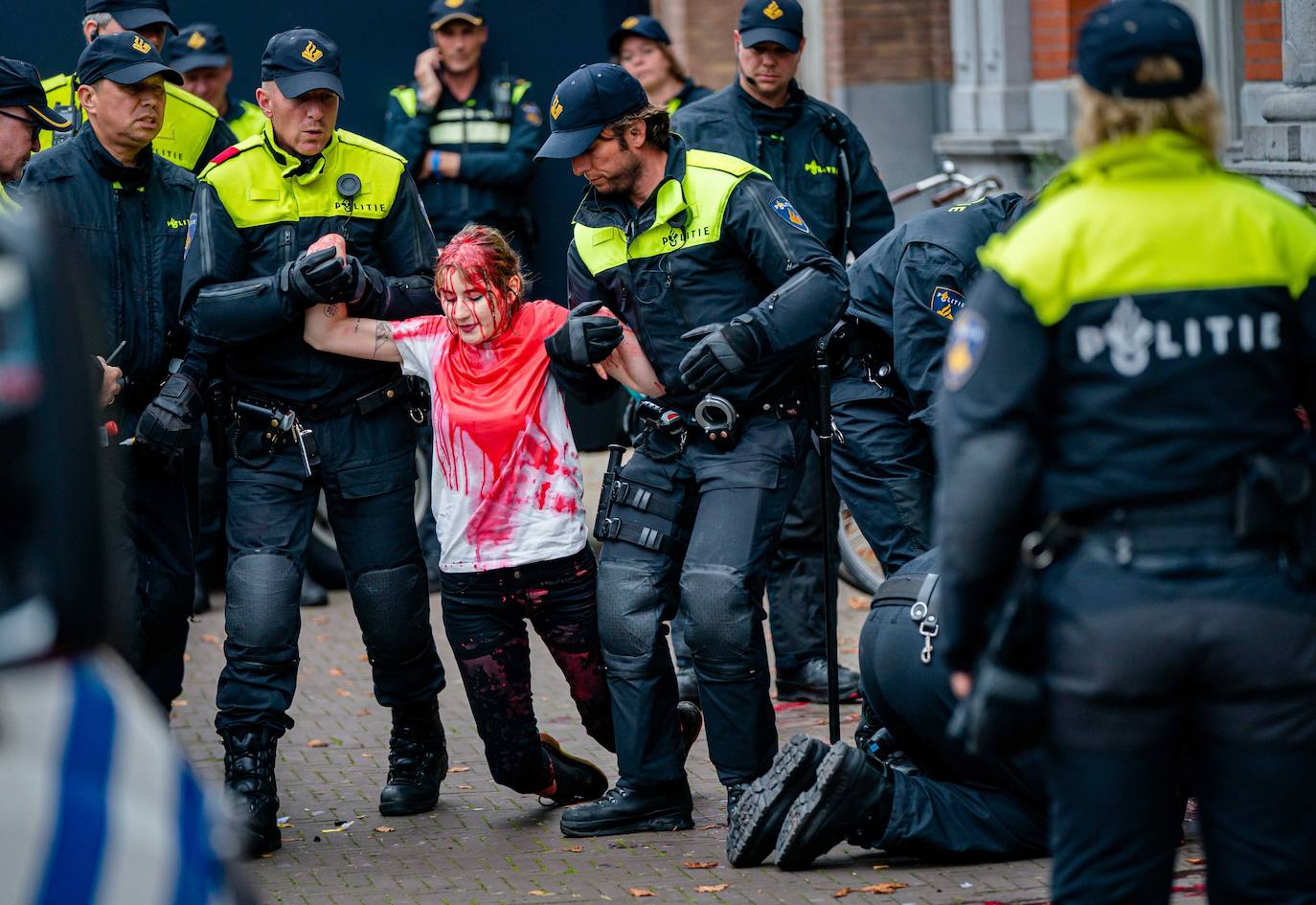 Fotos: Por las víctimas del clima