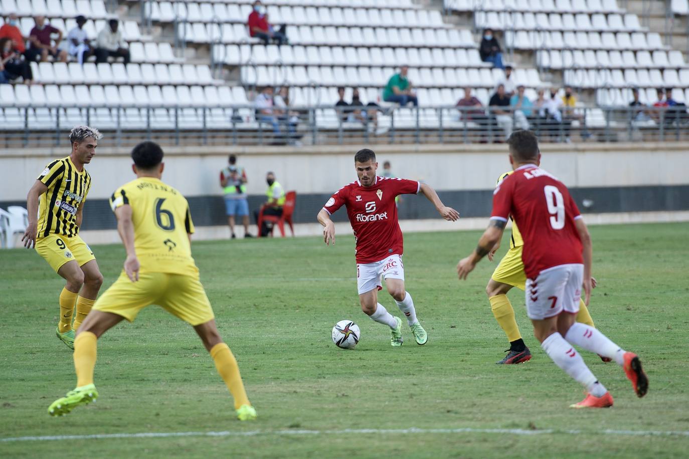 Fotos: El empate del Real Murcia frente al Atlético Pulpileño, en imágenes