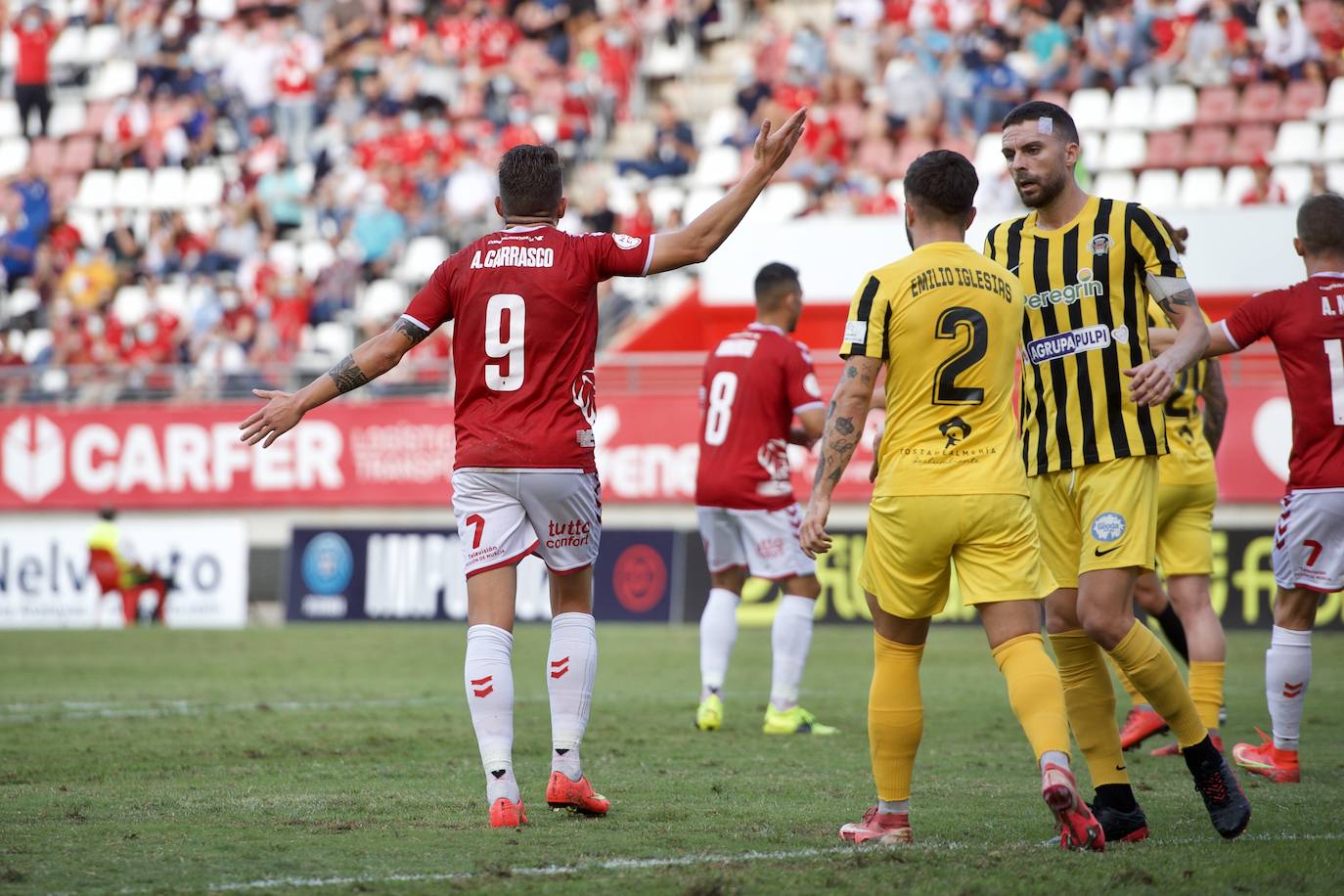 Fotos: El empate del Real Murcia frente al Atlético Pulpileño, en imágenes