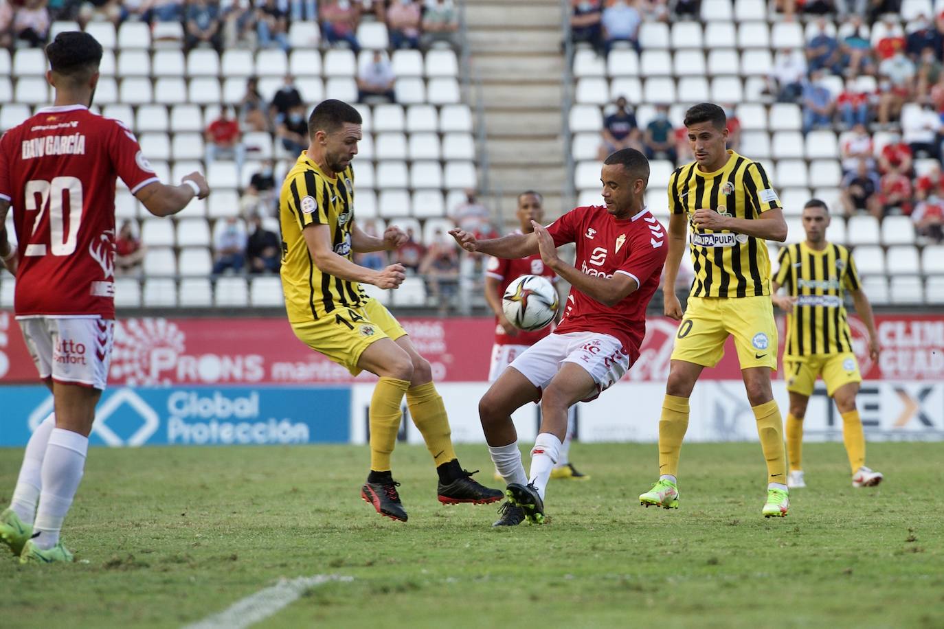 Fotos: El empate del Real Murcia frente al Atlético Pulpileño, en imágenes