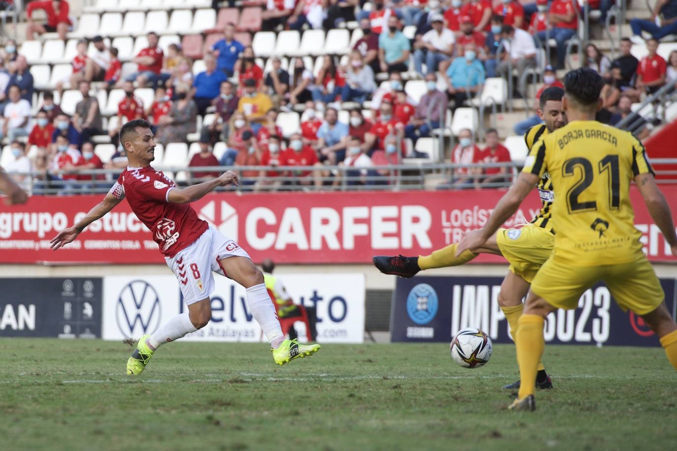 Fotos: El empate del Real Murcia frente al Atlético Pulpileño, en imágenes