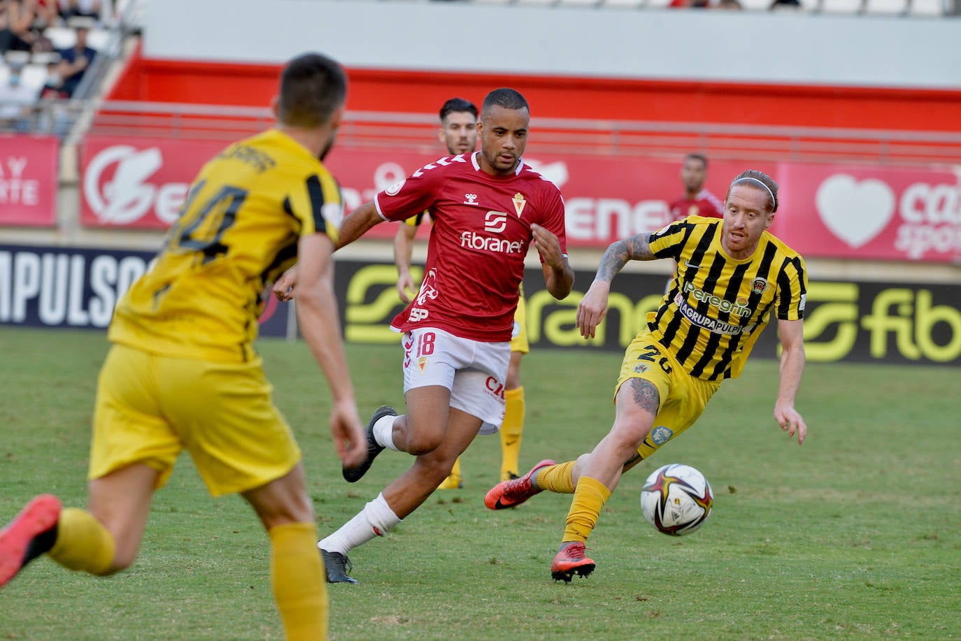 Fotos: El empate del Real Murcia frente al Atlético Pulpileño, en imágenes