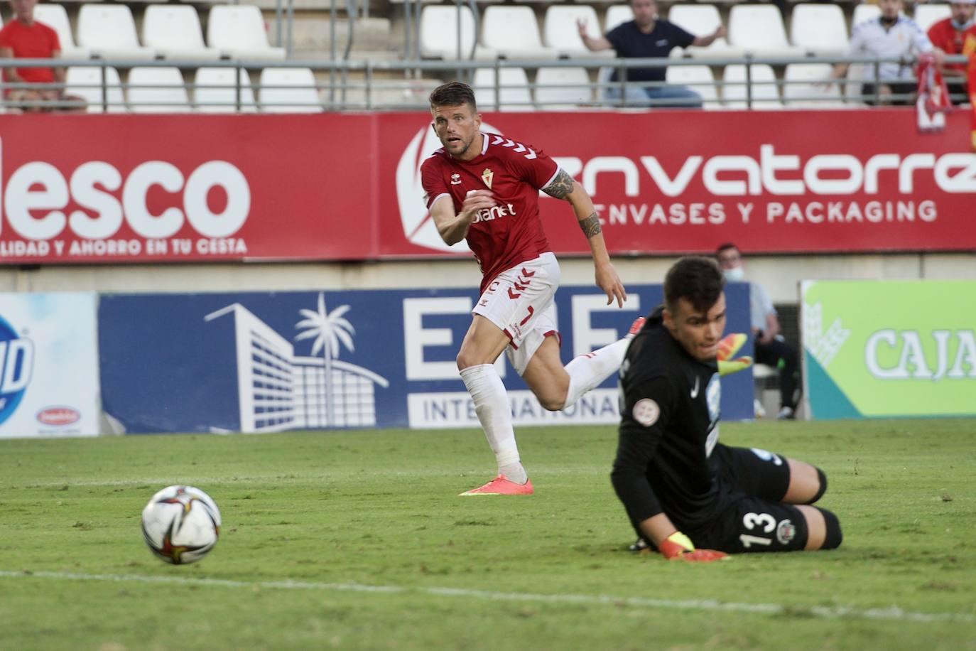 Fotos: El empate del Real Murcia frente al Atlético Pulpileño, en imágenes