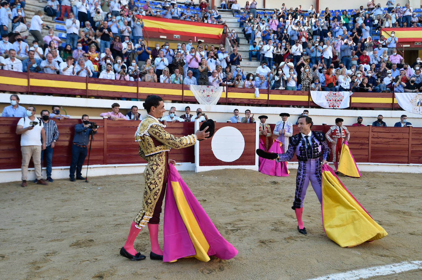 Fotos: Celebración de Rafaelillo empañada por la cogida de Ureña en Abarán