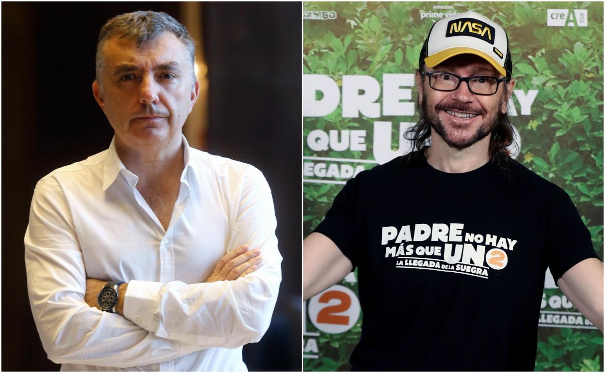 Manuel Vilas y Santiago Segura.