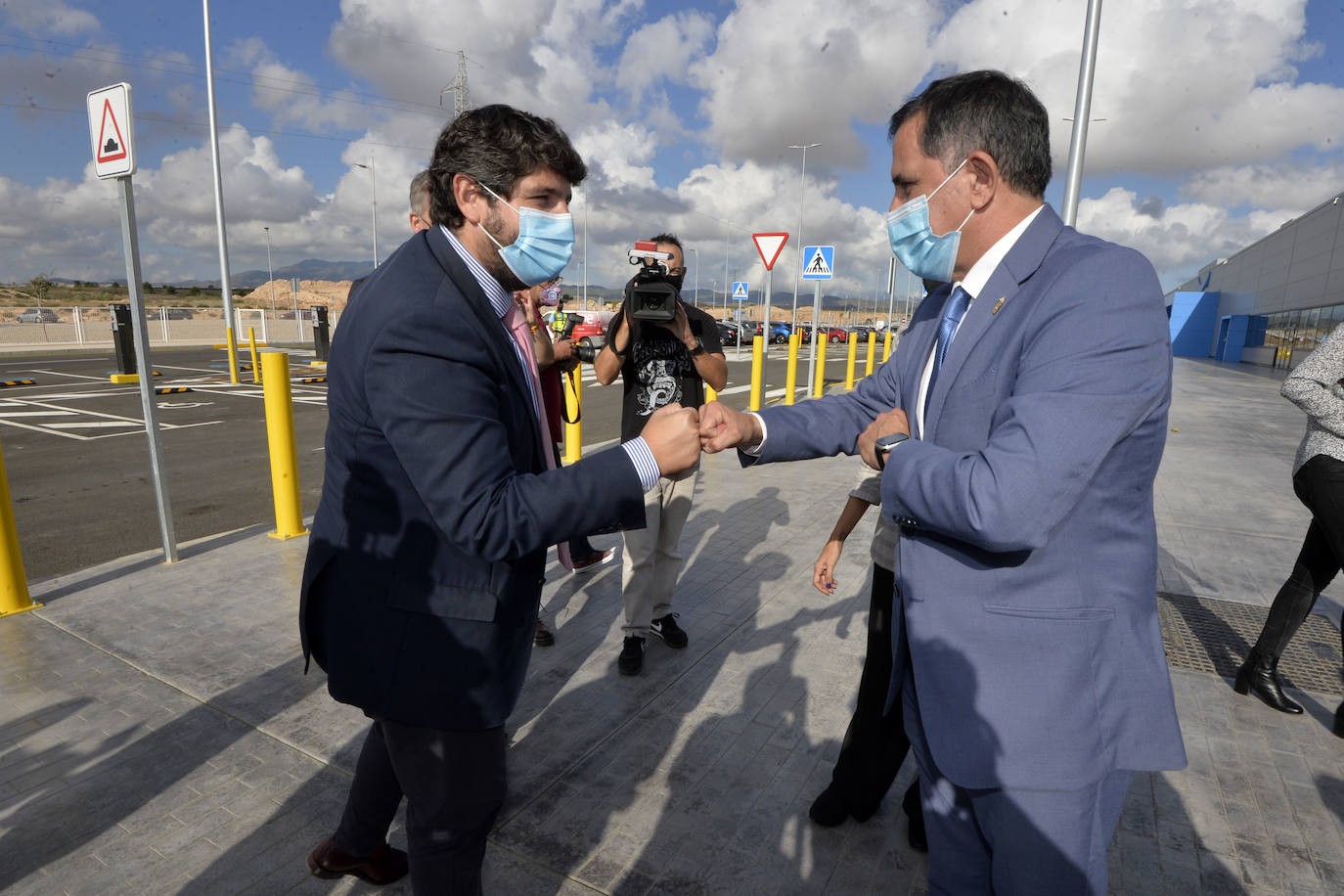 Fotos: Inauguración del nuevo centro de Amazon en Corvera, Murcia