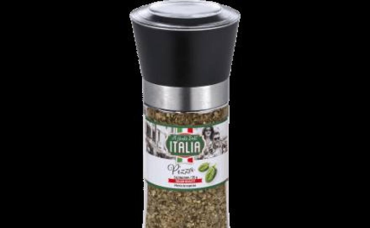 Molinillo de especias gigante de Aldi.