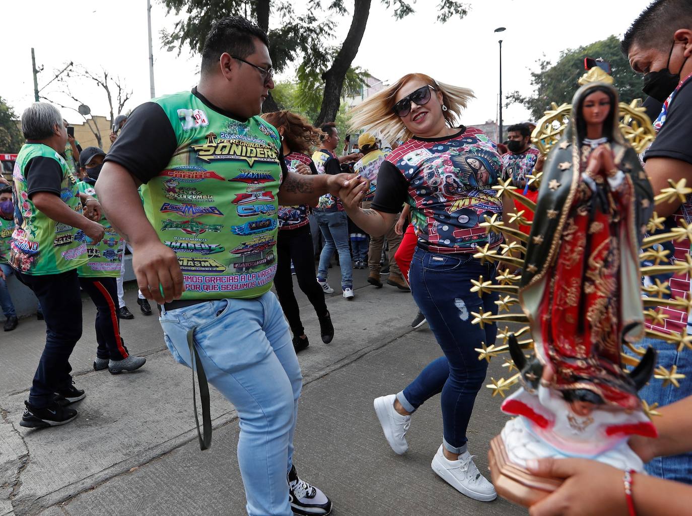 Fotos: Peregrinación a ritmo de salsa