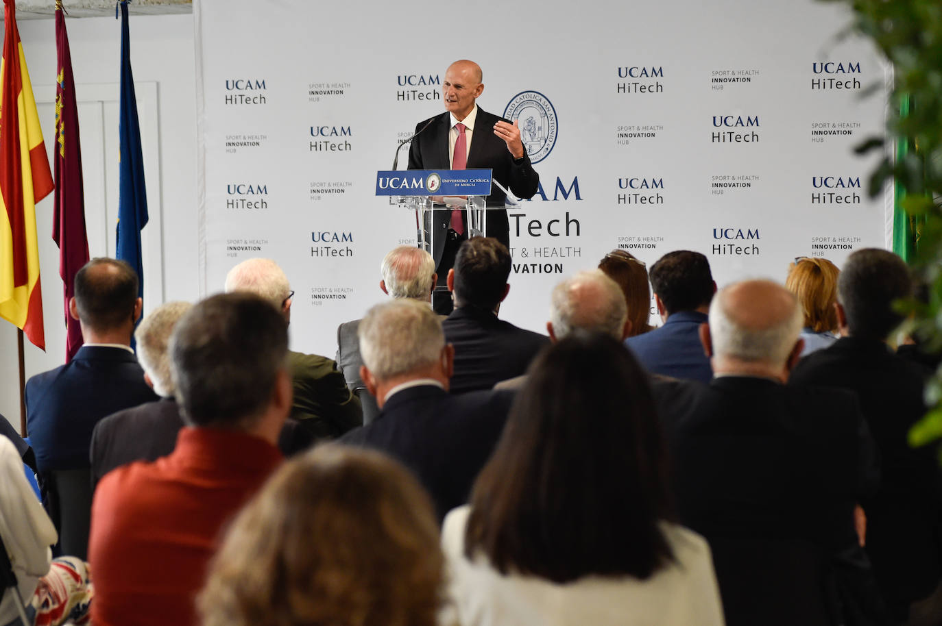 Fotos: Inauguración de la Incubadora de Alta Tecnología en Salud, Deporte y Alimentación de la UCAM