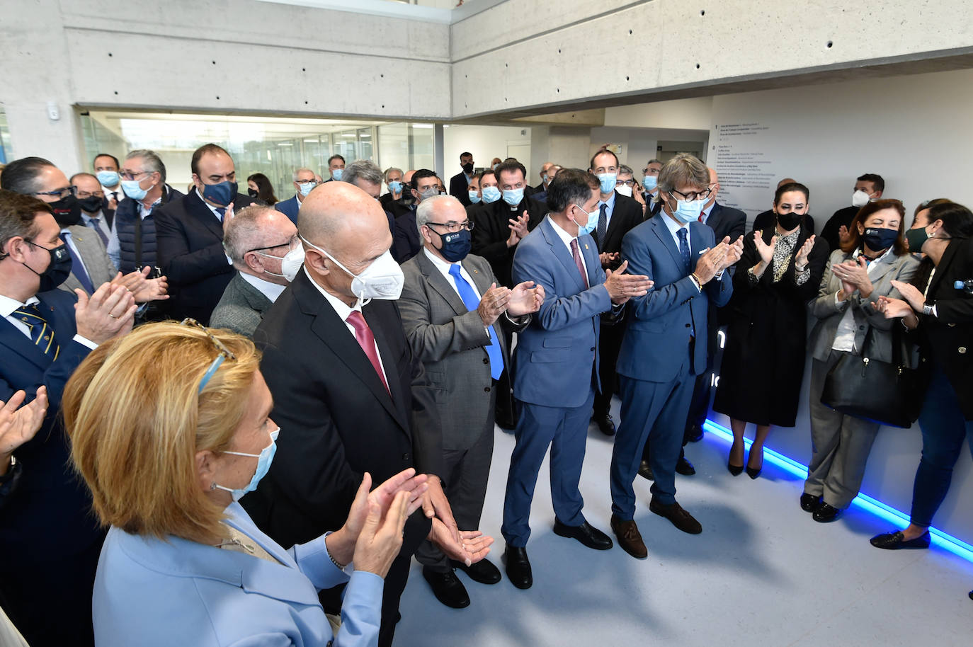 Fotos: Inauguración de la Incubadora de Alta Tecnología en Salud, Deporte y Alimentación de la UCAM