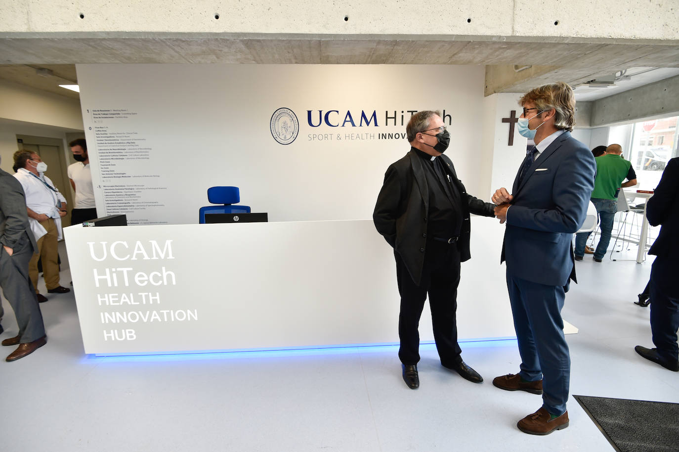 Fotos: Inauguración de la Incubadora de Alta Tecnología en Salud, Deporte y Alimentación de la UCAM