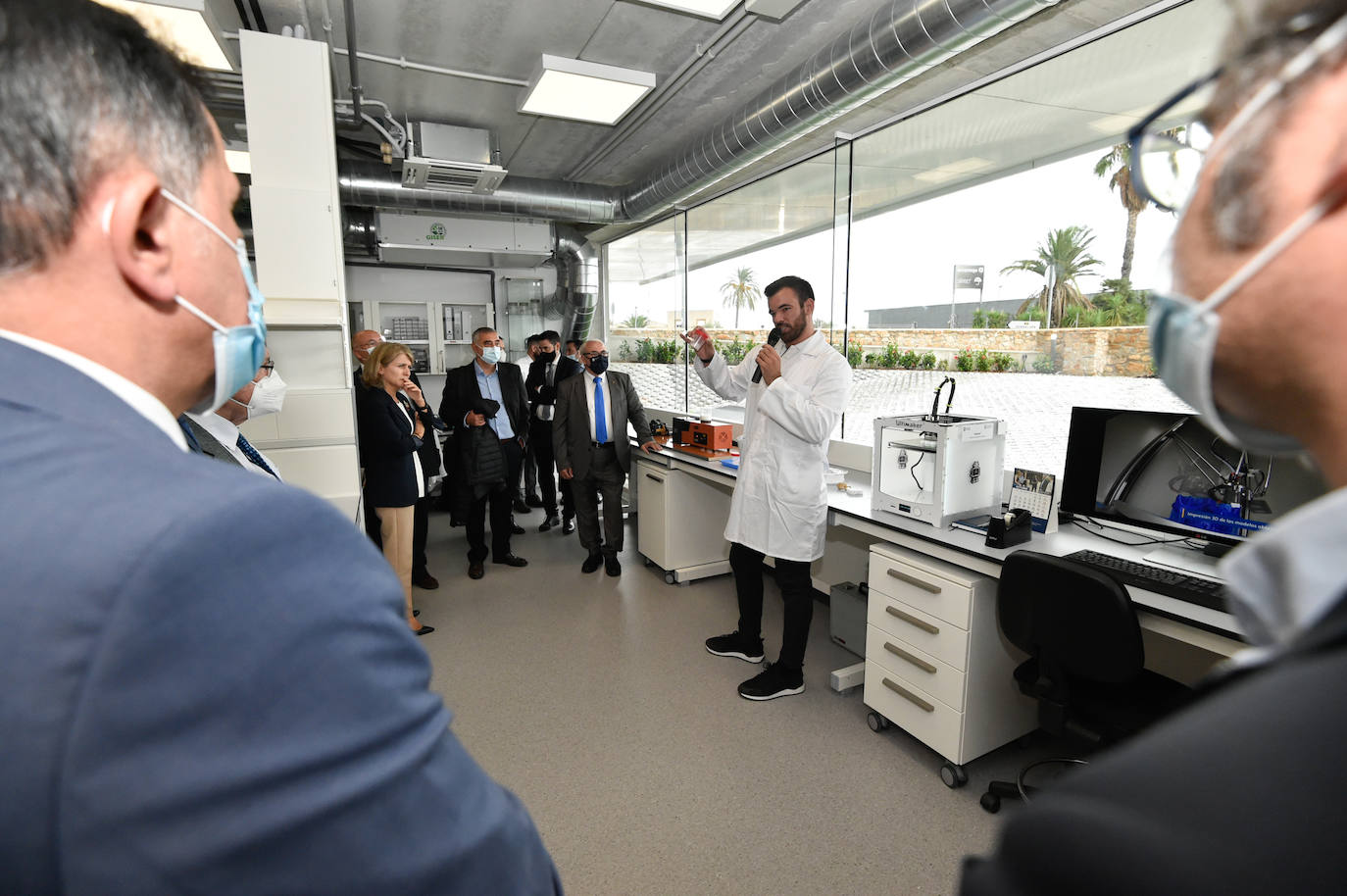 Fotos: Inauguración de la Incubadora de Alta Tecnología en Salud, Deporte y Alimentación de la UCAM