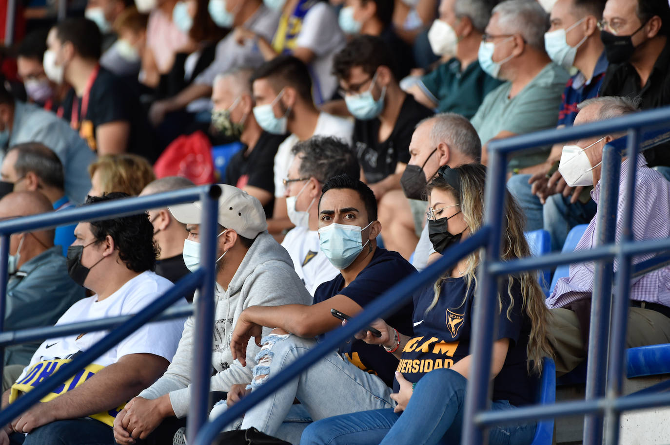 Fotos: Las mejores imágenes de la victoria del UCAM ante el Sevilla Atlético (2-1)