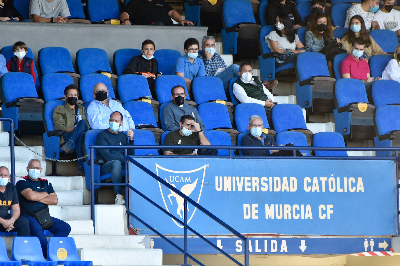 Fotos: Las mejores imágenes de la victoria del UCAM ante el Sevilla Atlético (2-1)