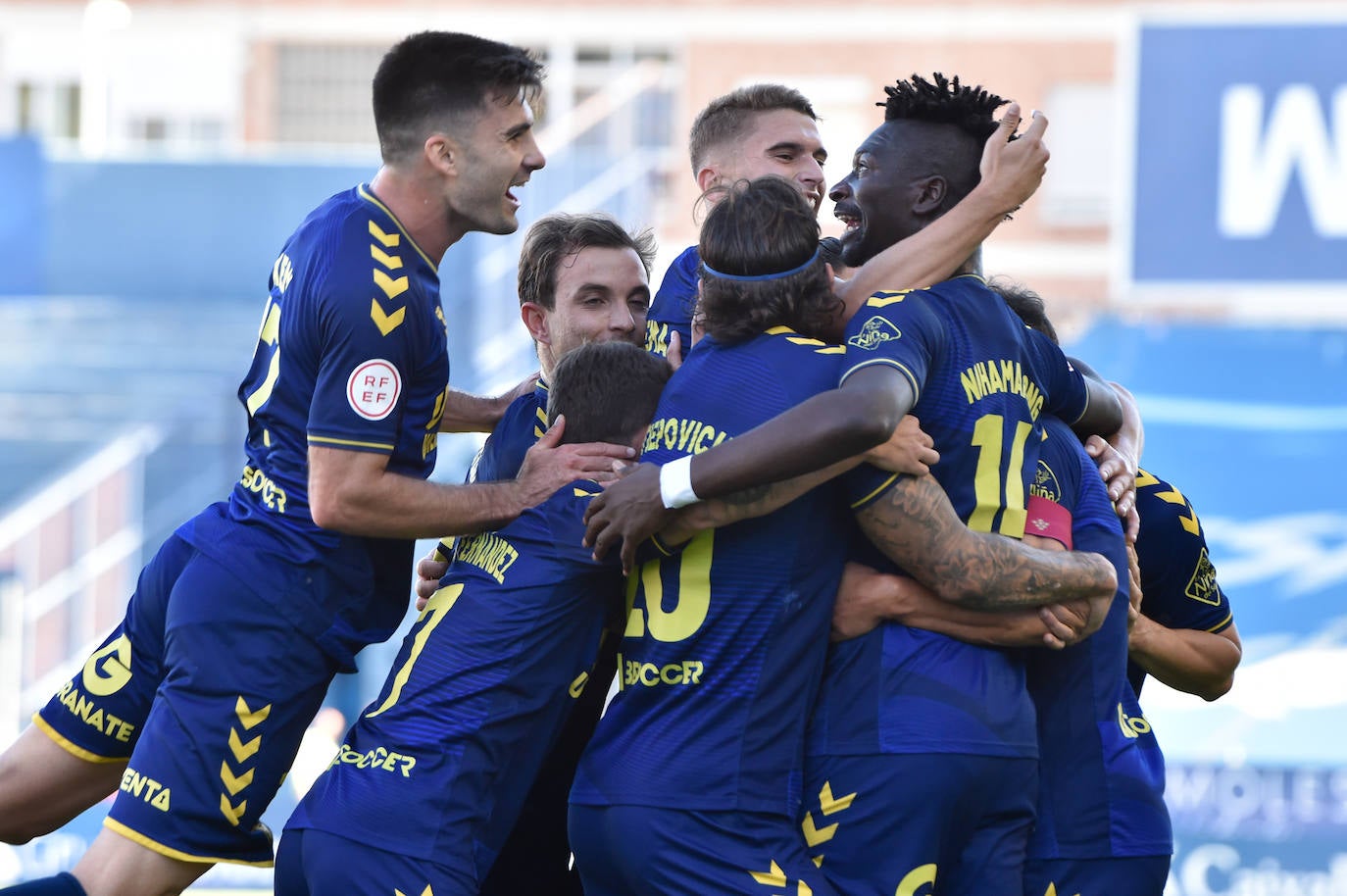 Fotos: Las mejores imágenes de la victoria del UCAM ante el Sevilla Atlético (2-1)