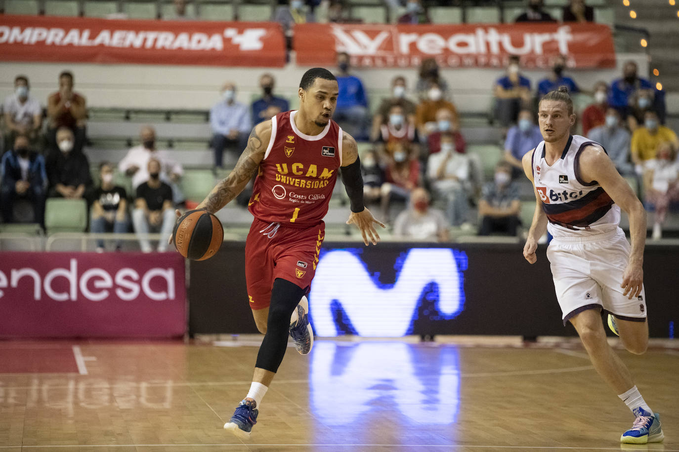 Fotos: La victoria del UCAM Murcia contra el Baskonia, en imágenes