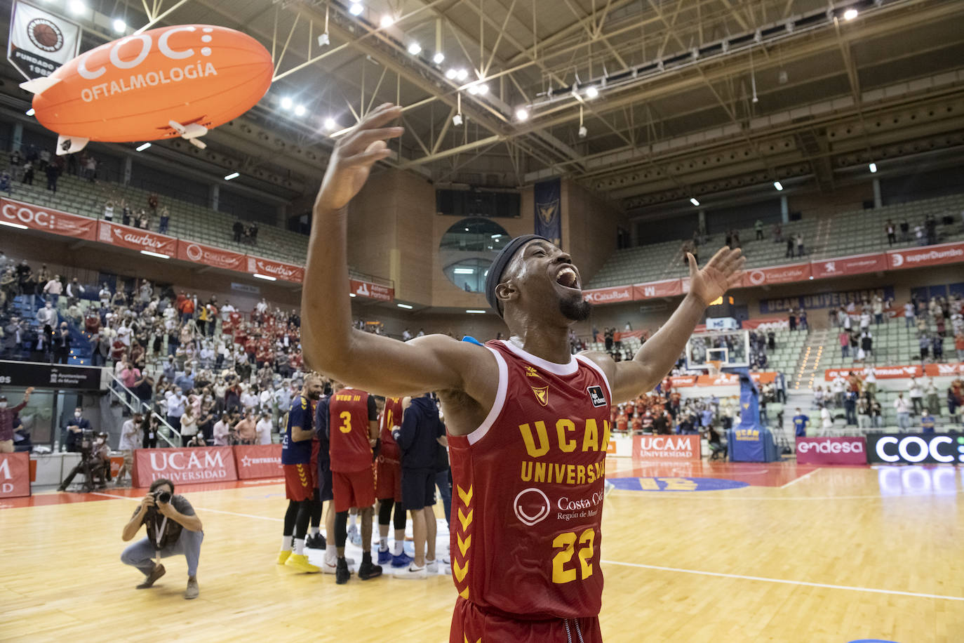 Fotos: La victoria del UCAM Murcia contra el Baskonia, en imágenes