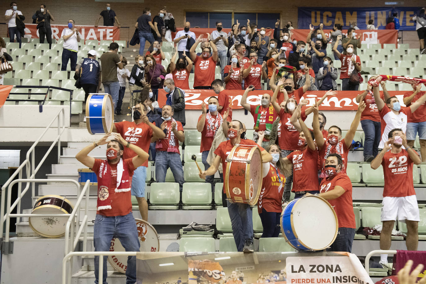Fotos: La victoria del UCAM Murcia contra el Baskonia, en imágenes