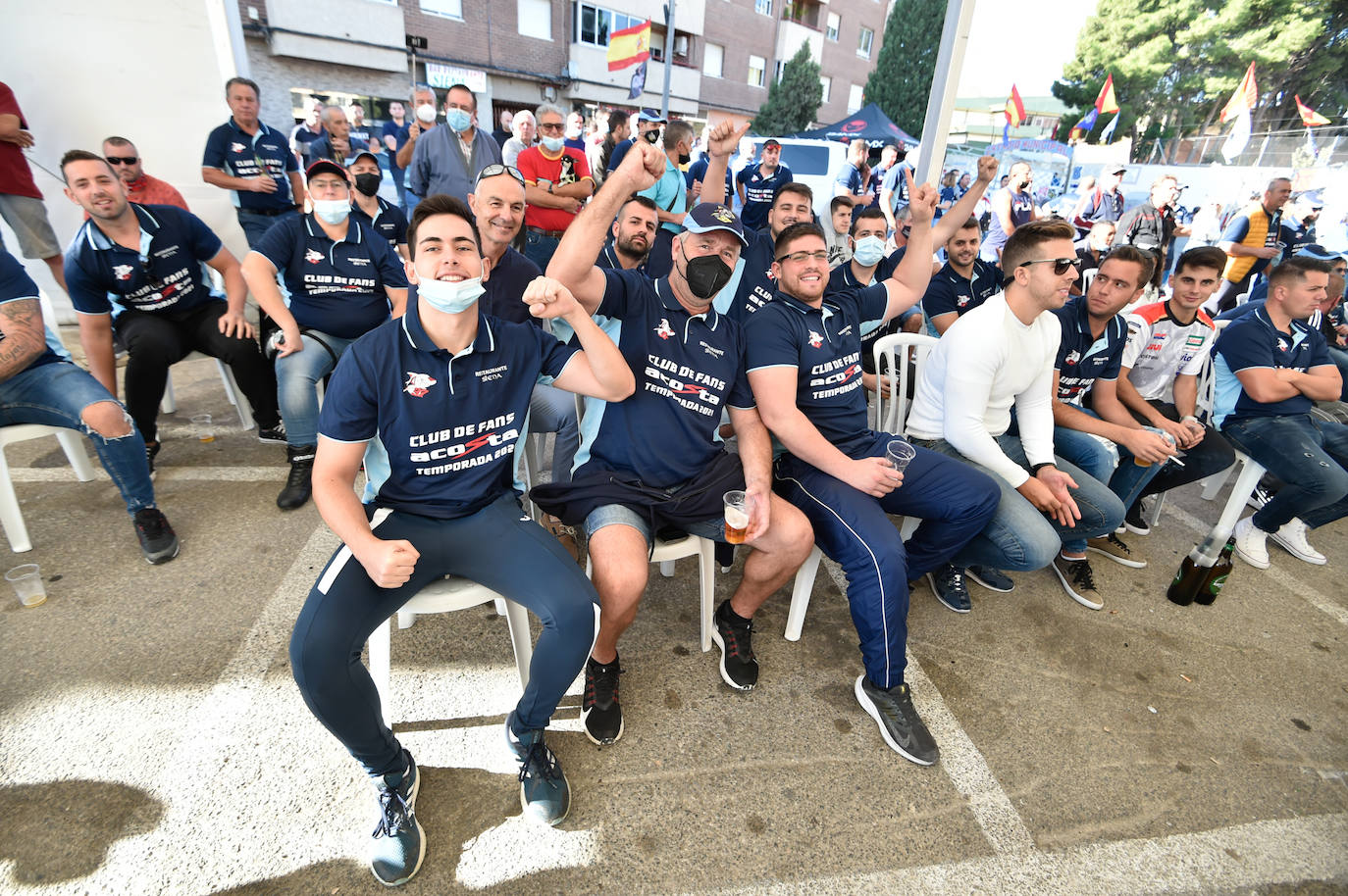 Fotos: Así se ha vivido en Mazarrón el podio de Acosta en el GP de Emilia Romaña