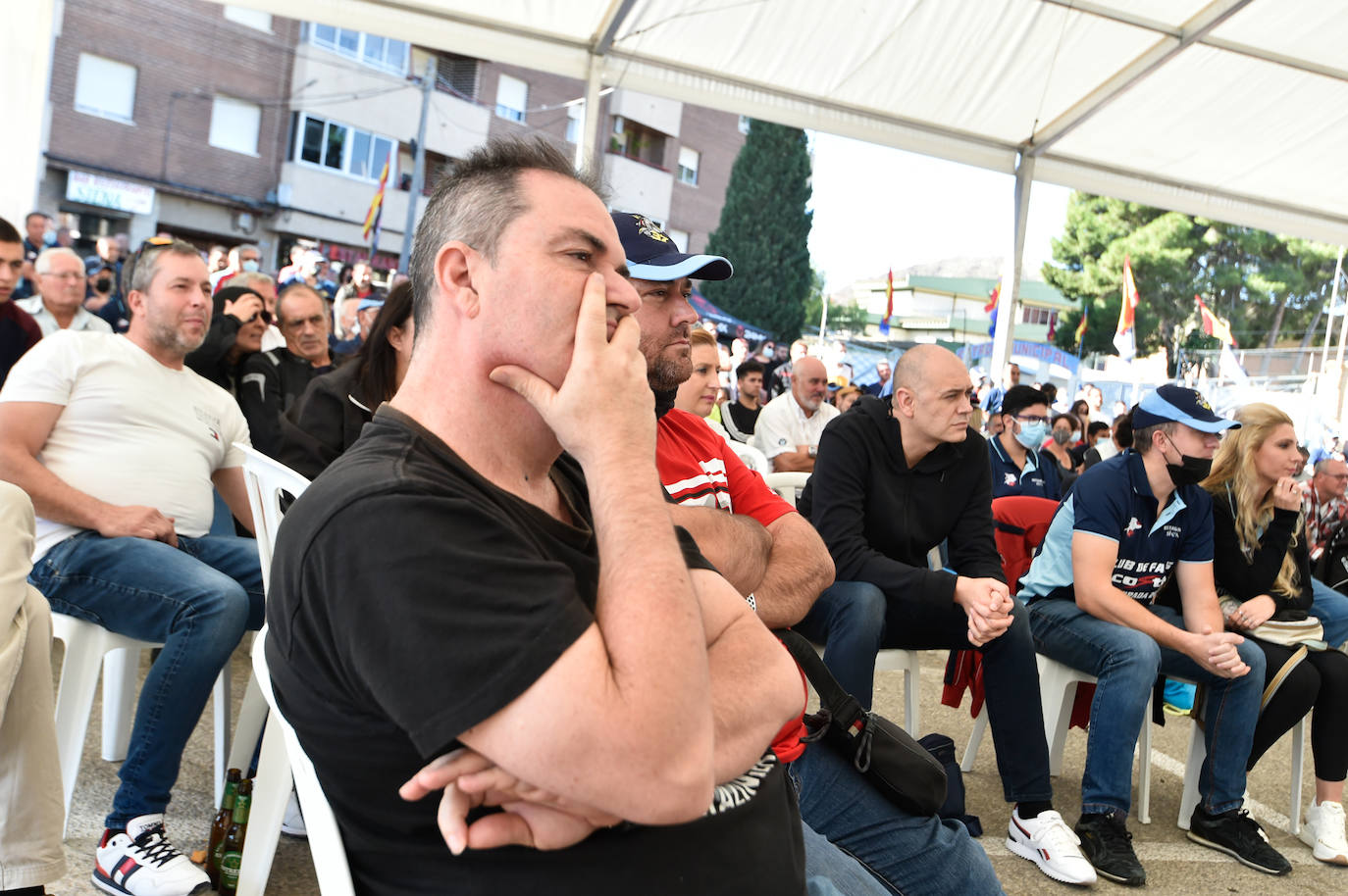 Fotos: Así se ha vivido en Mazarrón el podio de Acosta en el GP de Emilia Romaña